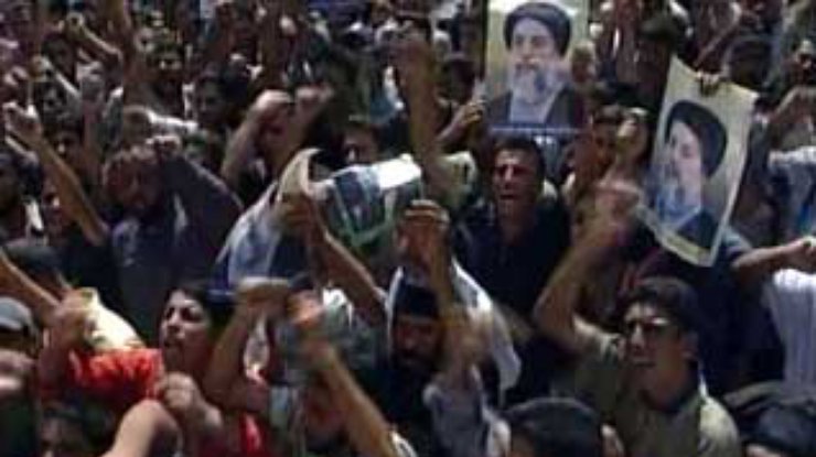 После бомбардировки Эль-Фаллуджи в Ираке проходят митинги протеста
