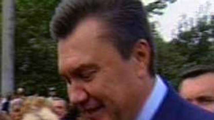 Янукович побывал на Ривненщине