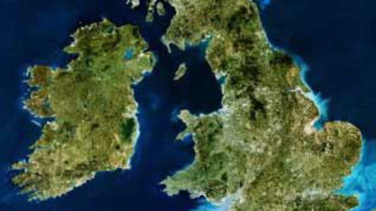 В результате ошибки картографов Уэльс пропал с карт Евросоюза