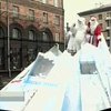 500 Дедов Морозов зажгли огни на главной елке Беларуси