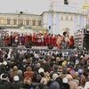Киеве проходят массовые рождественские гуляния