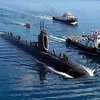Американская атомная субмарина села на мель в Тихом океане