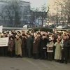 Акция протеста в Херсоне: горожане требуют решить вопрос с пенсиями и восстановить льготы на проезд