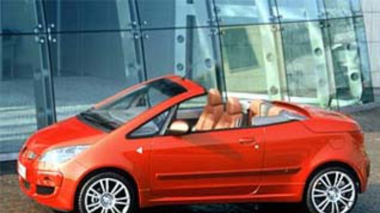 Mitsubishi Colt лишился крыши