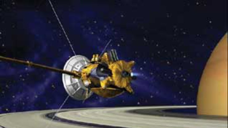 Cassini обнаружил новый спутник Сатурна