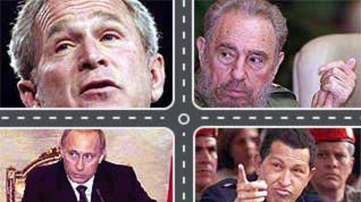Венесуэльский перекресток, или Что связывает Буша, Путина, Кастро и Чавеса?