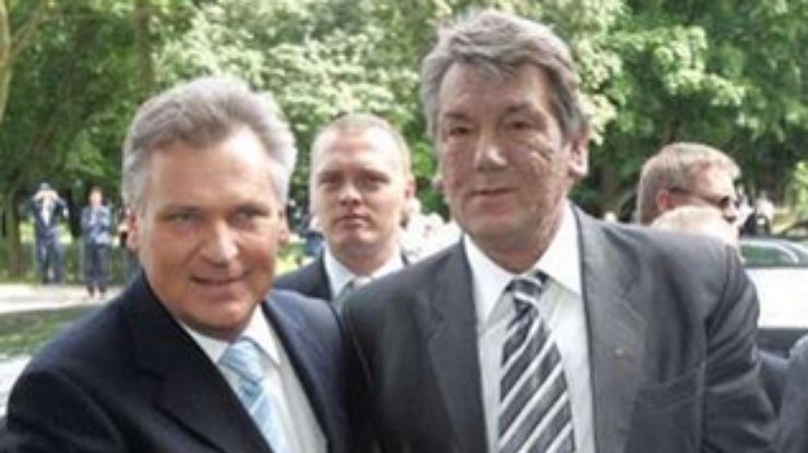 Виктор Ющенко и Александр Квасьневский провели в Польше Восьмой экономический форум
