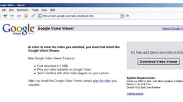 Google выпустила встраиваемый в браузер видеоплеер
