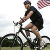 Буш врезался на велосипеде в полицейского
