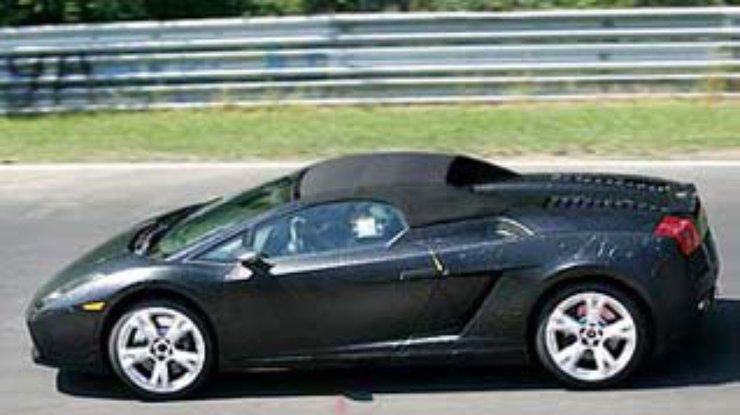 Открытая версия Lamborghini Gallardo заканчивает тесты