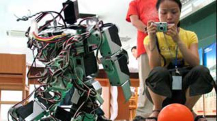 В Китае прошло соревнование роботов