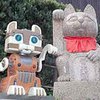 Кошка-робот заманивает японцев в музей