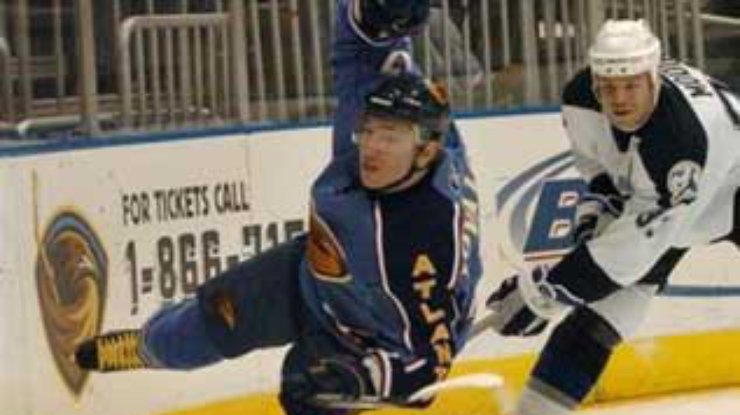 НХЛ: Четыре очка Ковальчука помогли "Атланте" обыграть чемпиона
