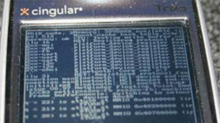 На коммуникаторе Treo 650 удалось запустить Linux