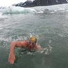 Британец установил рекорд по плаванию в ледяной воде