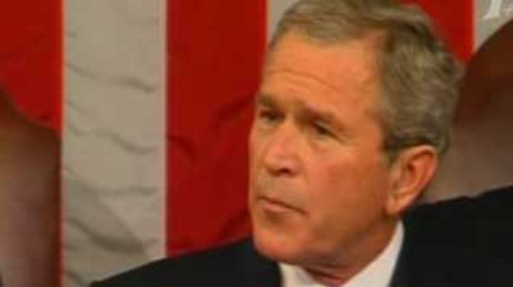 Политический год в США президент Джордж Буш по традиции открыл обращением к нации