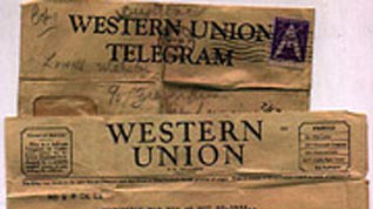 Western Union сообщила о смерти телеграммы