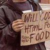 WEB-нищий просит милостыню