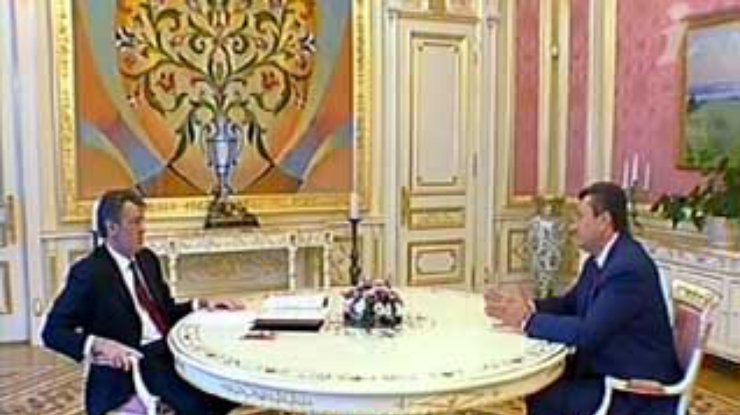Президент встретился с Ехануровым, Януковичем, Тимошенко и Морозом