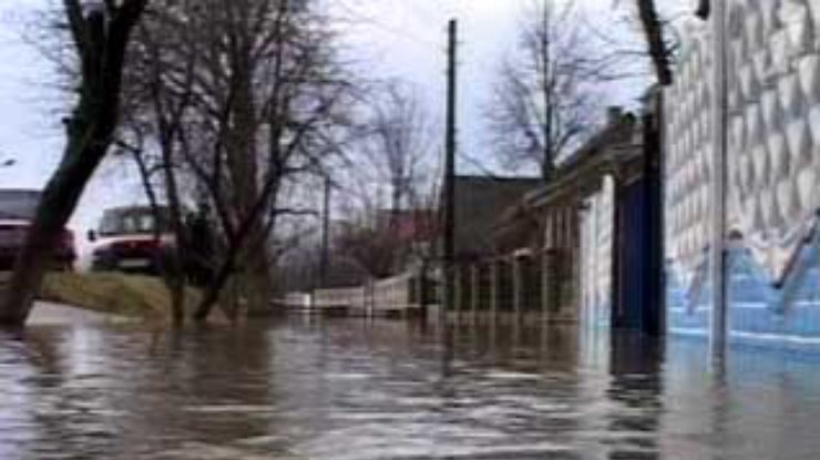 На западе Украины наводнение