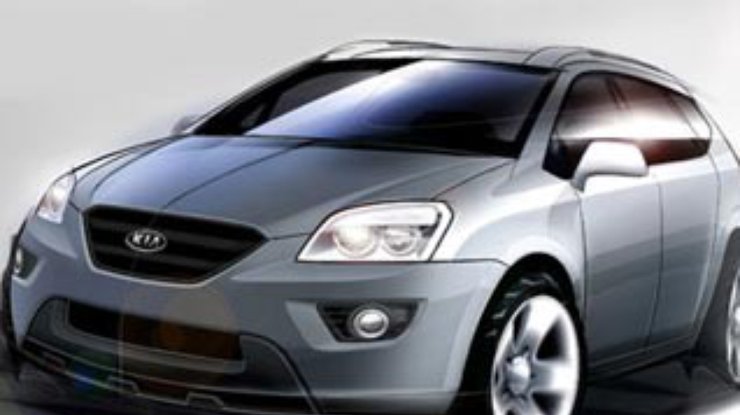 Kia Motors запускает новый минивэн Carens