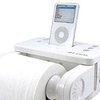 Новый аксессуар для iPod совместили с держателем для туалетной бумаги