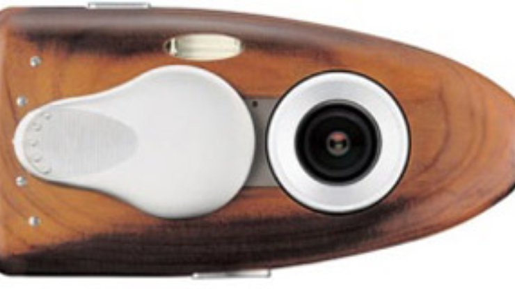 Olympus предлагает деревянные фотокамеры