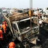 ДТП в Южной Корее: столкнулись 50 машин, 12 человек погибли