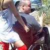 Из американского бара посетителей вывозят на инвалидных колясках