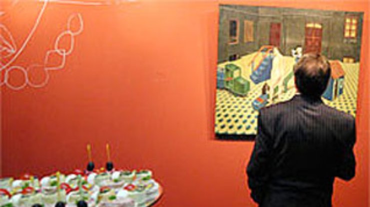 Николай Залевский в галерее "Коллекция"