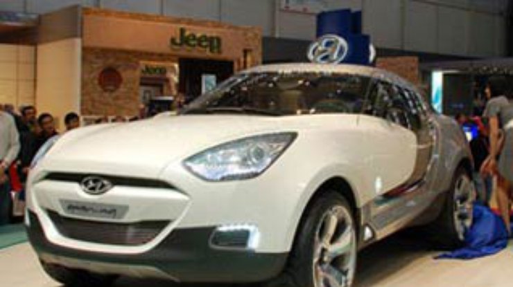 Hyundai представила в Женеве пластмассовый кроссовер