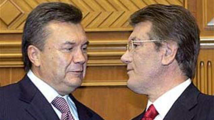 Янукович критикует Ющенко за одобрение действий оппозиции