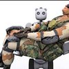 Робот-"мишка" эвакуирует раненых с поля боя