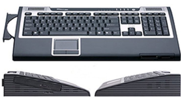 Cybernet продемонстрировала компьютер-клавиатуру