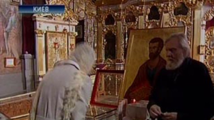 В Украину впервые привезли мощи святого Луки