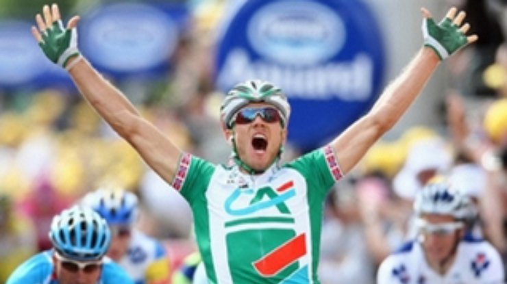 Хусховд выиграл 4-й этап "Тур де Франс"