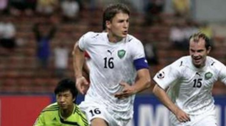 Шацких забивает за Узбекистан на Кубке Азии