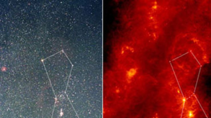 Астрономы наблюдают крупнейшее столкновение во Вселенной