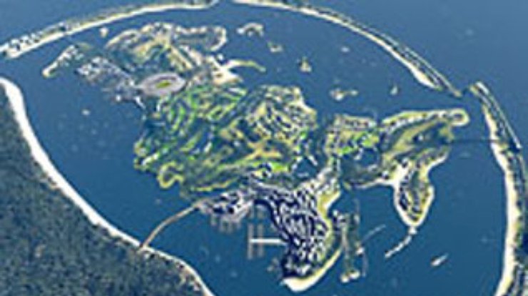 В Сочи создадут островной архипелаг в виде России