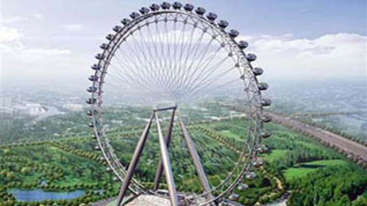 В Пекине соорудят самое большое колесо обозрения в мире
