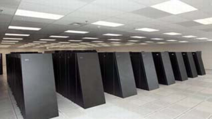 IBM установит суперкомпьютер мощностью в 556 терафлоп