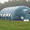 NASA испытывает большую надувную "палатку"