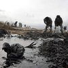 Побережье Керченского пролива подвергается вторичному загрязнению
