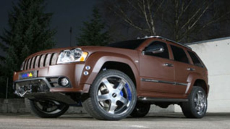 Тюнинговое ателье Delta4x4 представила спорт-пакет Jeep Grand Cherokee