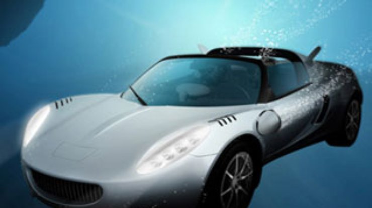 Автомобиль-амфибия sQuba способен погружаться под воду на глубину до десяти метров