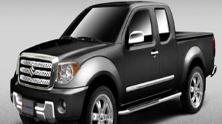 В интернете появились фото пикапа Suzuki