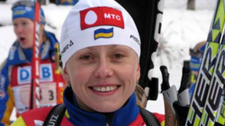 Оксана Хвостенко - бронзовый призер чемпионата мира по биатлону