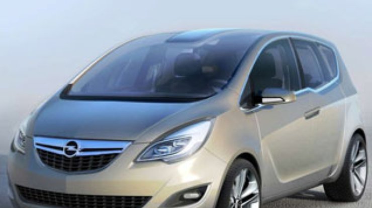 Опубликованы официальные снимки Opel Meriva