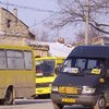 Центр Киева заблокирован маршрутками