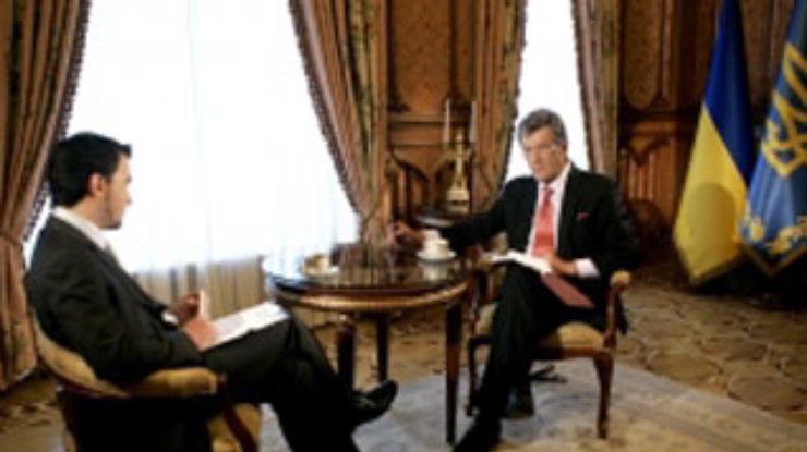 Ющенко в интервью "Интеру": Вступление в НАТО - вопрос времени